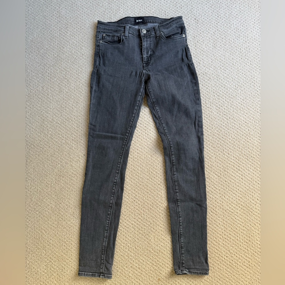 Hudson black/grey skinny jeans